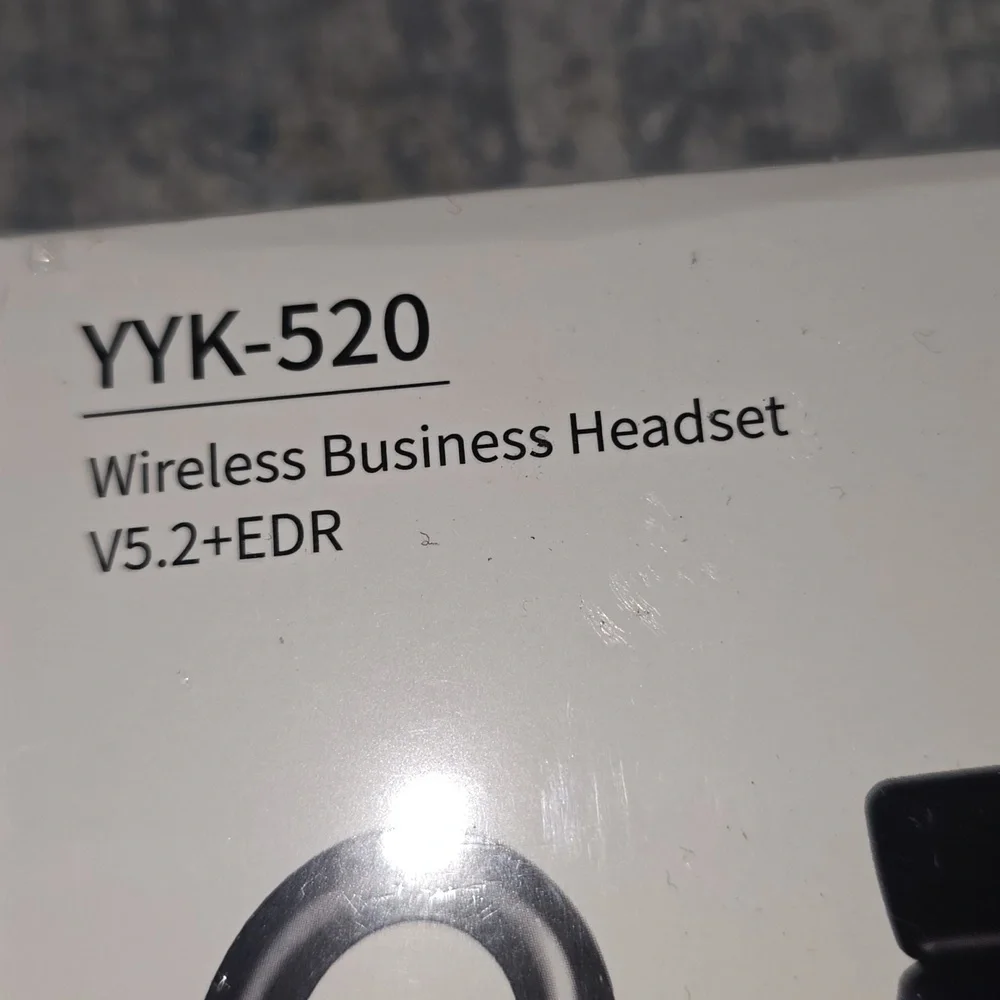 YUK-520  Wireless Business Headset - Black